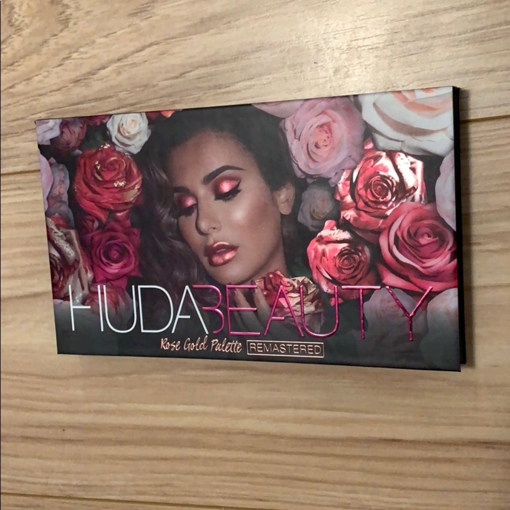 huda beauty rose gold palette remastered